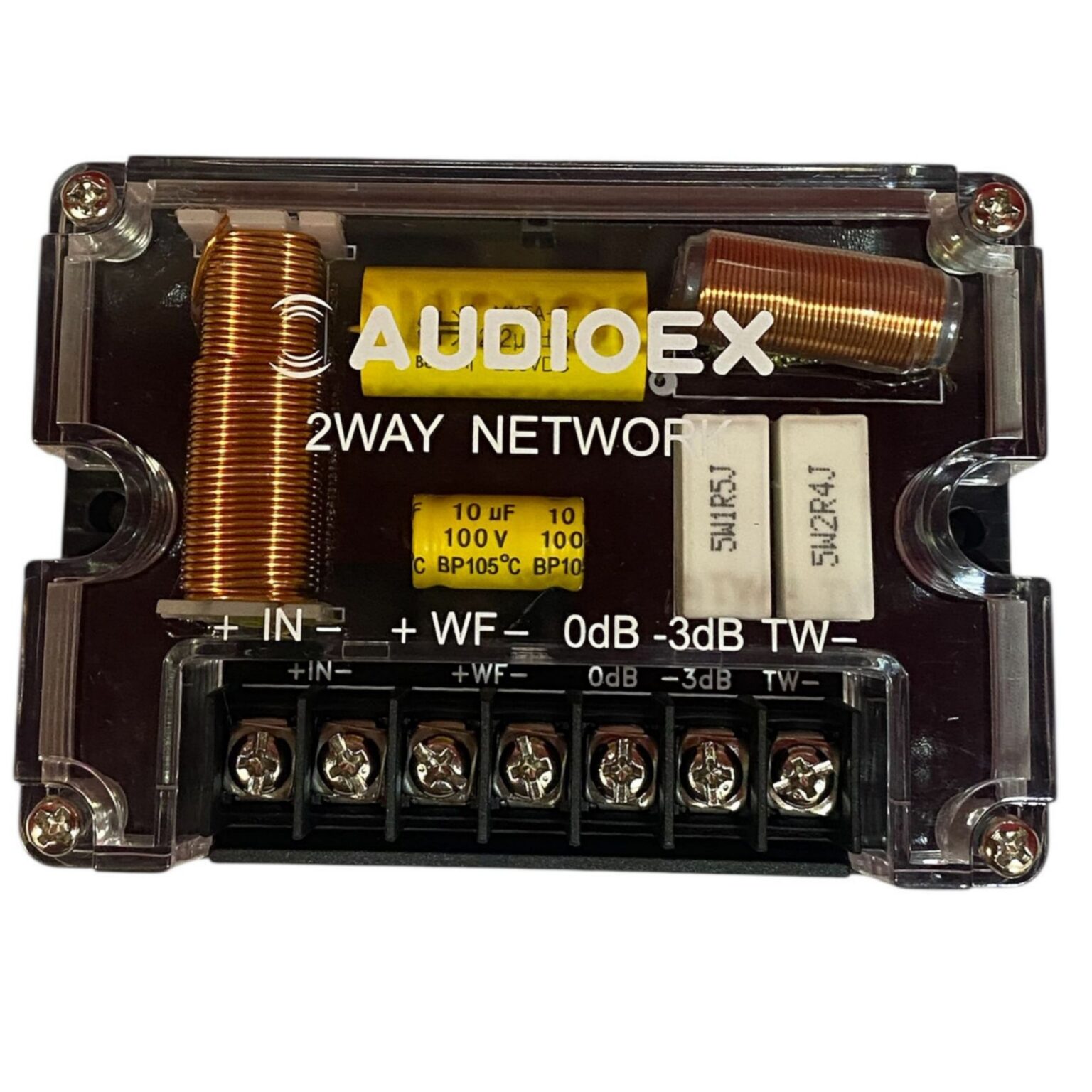 2-Way Passive Audio Crossover Network for Speakers (Woofer + Tweeter ...