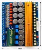 Class D 5.1 Amplifier Board 600W | High Power Digital Audio Amplifier | 24V DC Home Theater Amplifier Board