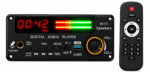 Geestar Digital Audio Player with Spectrum LED Analyzer | Bluetooth 5.0 USB TF Card AUX MP3 Decoder Board with Remote