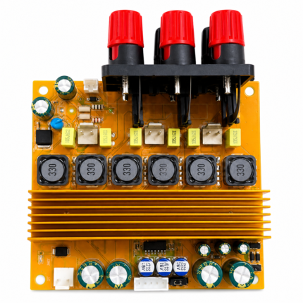 Geestar GS-872 2.1 Amplifier Board | TPA3116D2 Class D 50W+50W Stereo + 100W Subwoofer Audio Amplifier