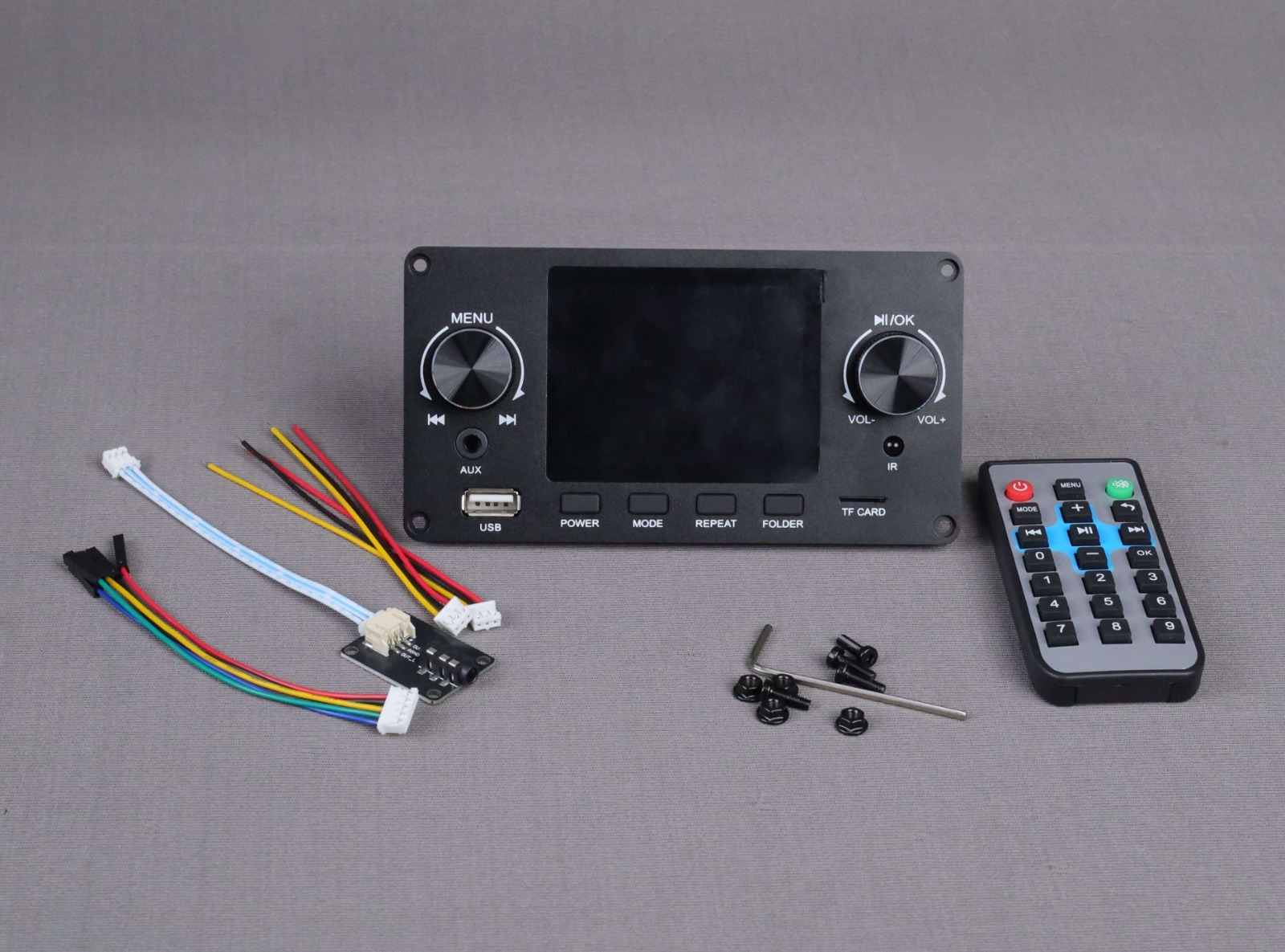 WhatsApp Image 2026-07-08 at 10.57.11 AM 8.8 Inch TFT Display Multimedia Player Board | USB FM AUX TF Card Audio Video Decoder Module with Remote - Image 1