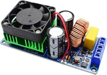 500W IRS2092S Class D Mono Power Amplifier Board – Dual DC ±55V to ±80V, 4–8Ω