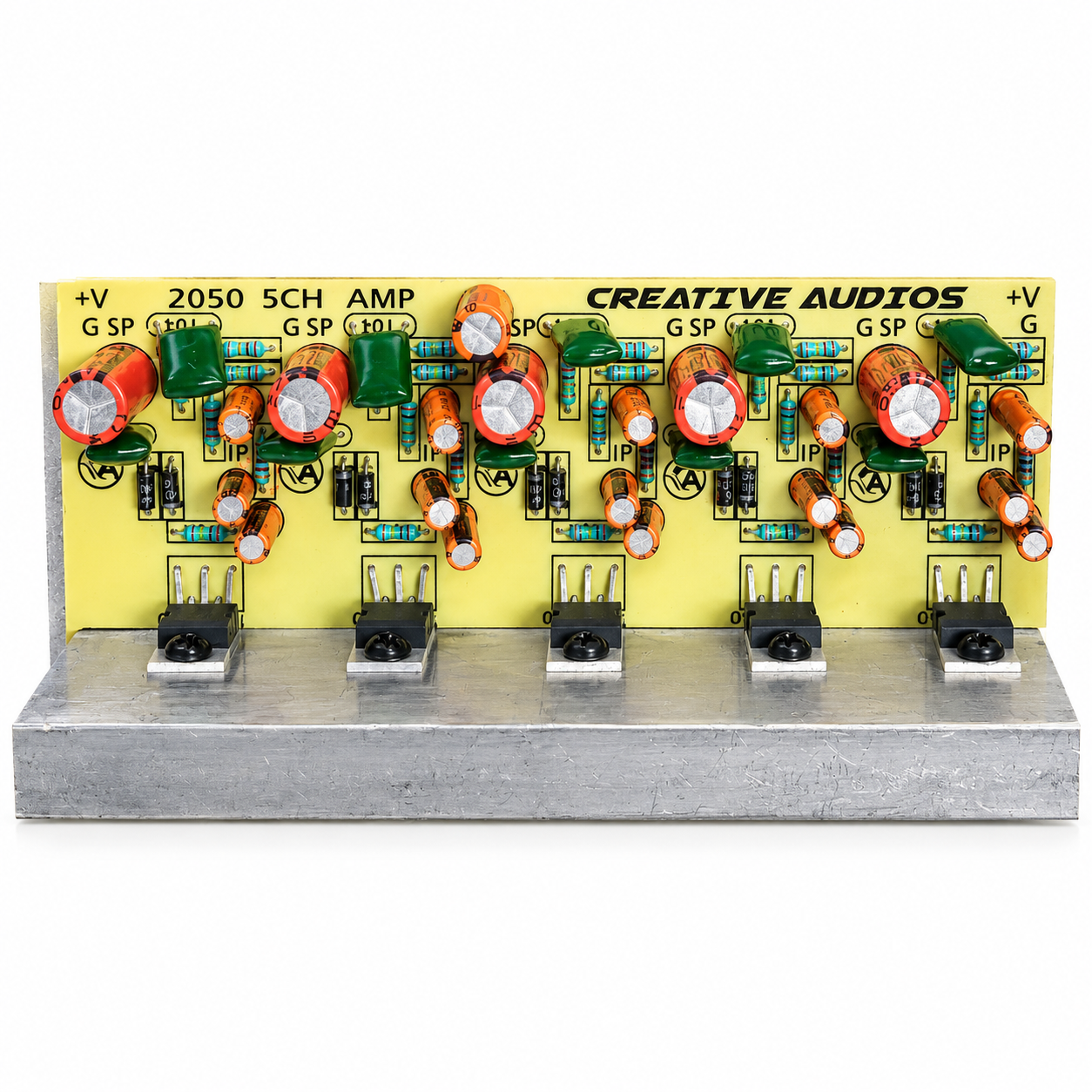 Five-Channel Amplifier Circuit Board 2050 5ch board