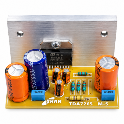 TDA7265 Stereo Amplifier Board – Dual Channel Audio Amplifier Circuit